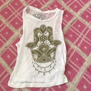 Rosie Harlow cropped tank top